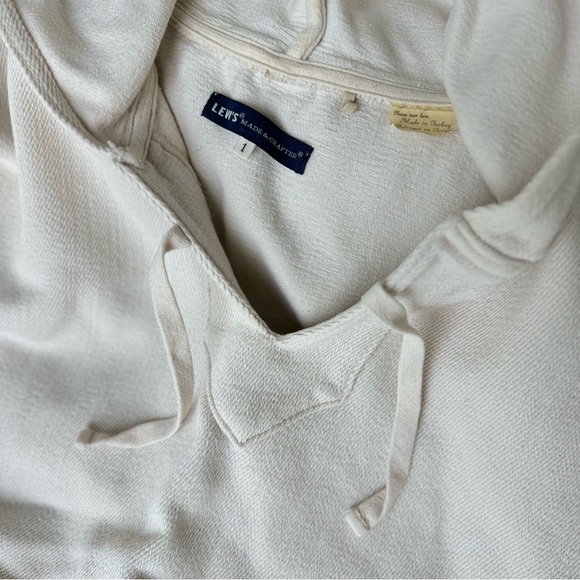 Levis Made Crafted Woven Cropped Sleeves Hoodie - Picture 8 of 13